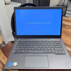 Think! T14s Laptop - Sleek Gray Design